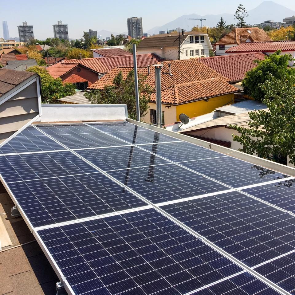 Panel solar para casa en la region metropolitana